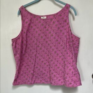 Pink Floral Women's Top
